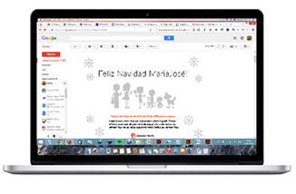 Terminé! La carte-cadeau est envoyée au format PDF